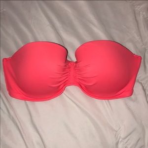 Victoria secret strapless bathing suit top
